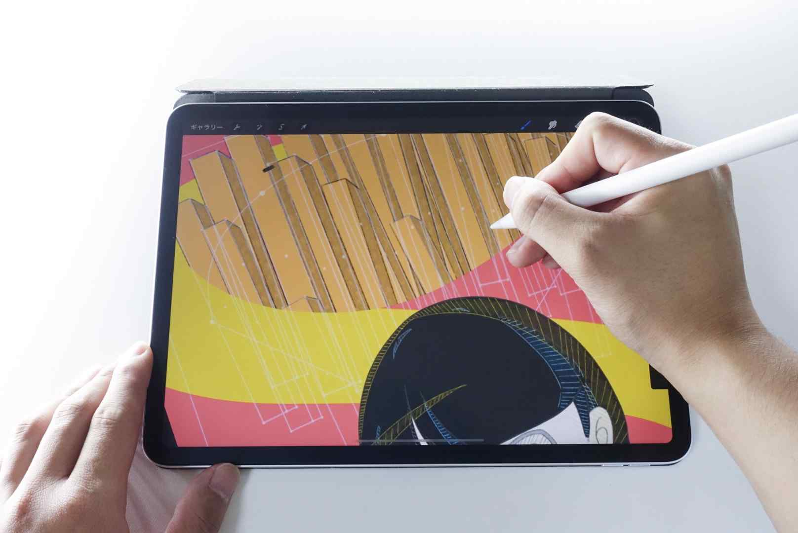 新型ipadpro 第3世代 11インチでイラストを描く ペーパーライクフィルムを貼るだけで まるで紙の書き心地に 非光沢 液晶保護 レビュー Monoplus モノプラス